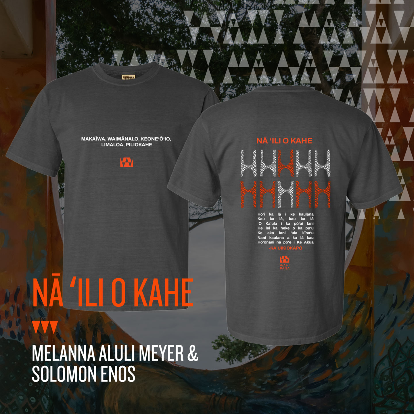 Nā ʻIli o Kahe — Artwork by Meleanna Aluli Meyer & Solomon Enos